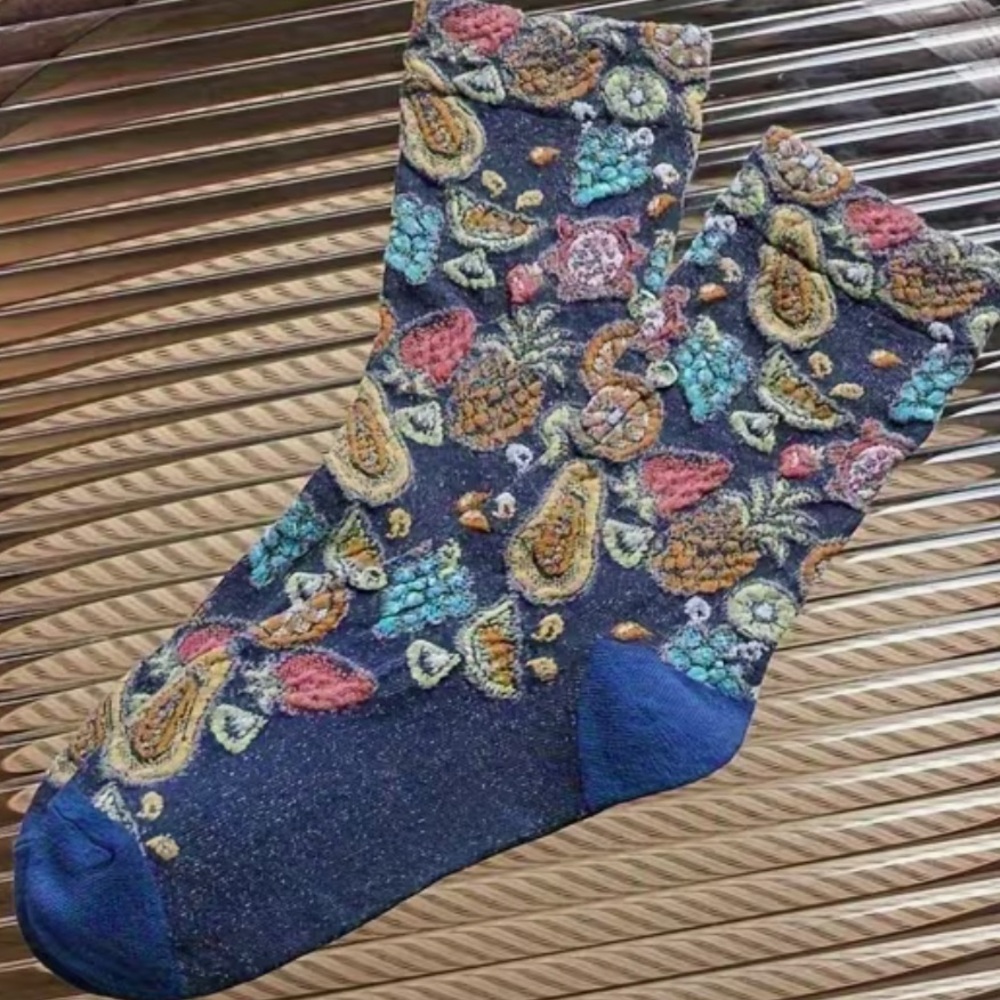 $5🔥 Fun Fruity Socks - Picture 7 of 9